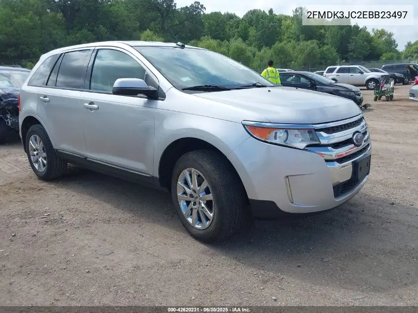 2014 Ford Edge Sel VIN: 2FMDK3JC2EBB23497 Lot: 42620231