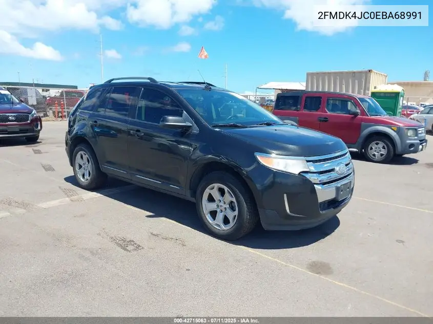2014 Ford Edge Sel VIN: 2FMDK4JC0EBA68991 Lot: 42715063