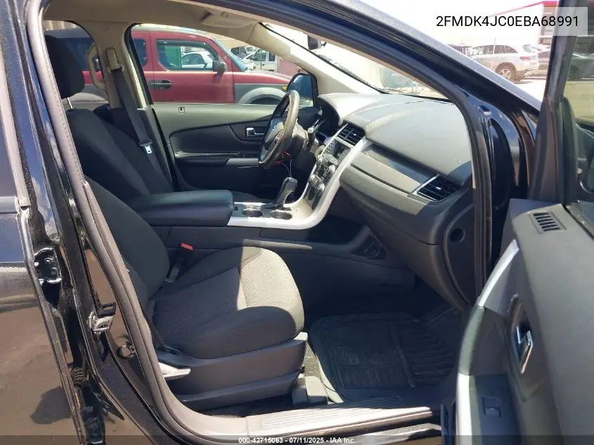 2014 Ford Edge Sel VIN: 2FMDK4JC0EBA68991 Lot: 42715063