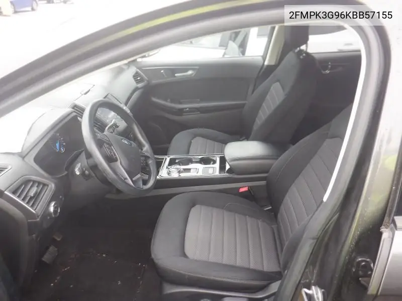 2019 Ford Edge Se VIN: 2FMPK3G96KBB57155 Lot: 42628596