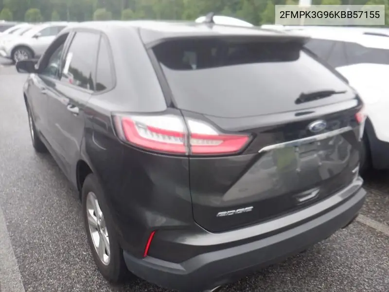 2019 Ford Edge Se VIN: 2FMPK3G96KBB57155 Lot: 42628596