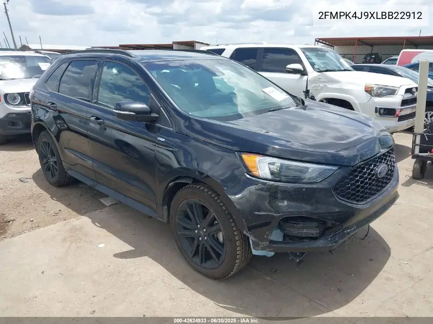 2FMPK4J9XLBB22912 2020 Ford Edge St Line