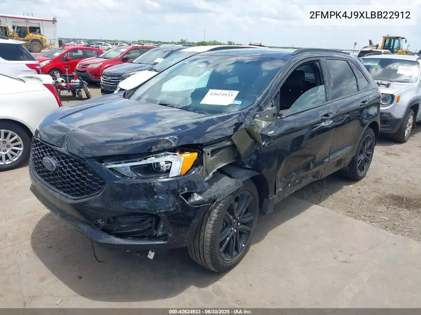 2FMPK4J9XLBB22912 2020 Ford Edge St Line
