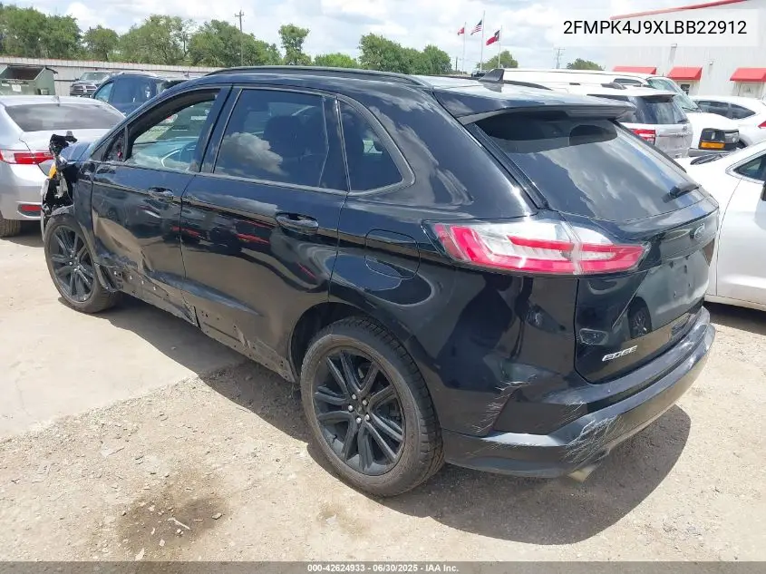 2FMPK4J9XLBB22912 2020 Ford Edge St Line