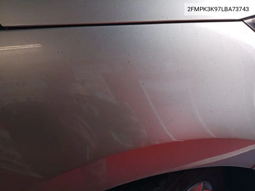 2020 Ford Edge Titanium VIN: 2FMPK3K97LBA73743 Lot: 42624964