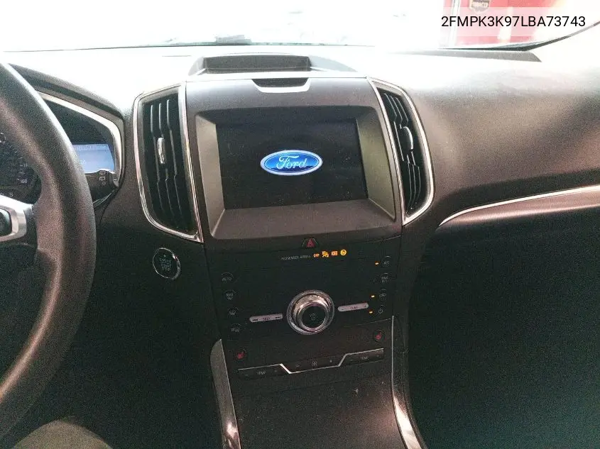 2020 Ford Edge Titanium VIN: 2FMPK3K97LBA73743 Lot: 42624964