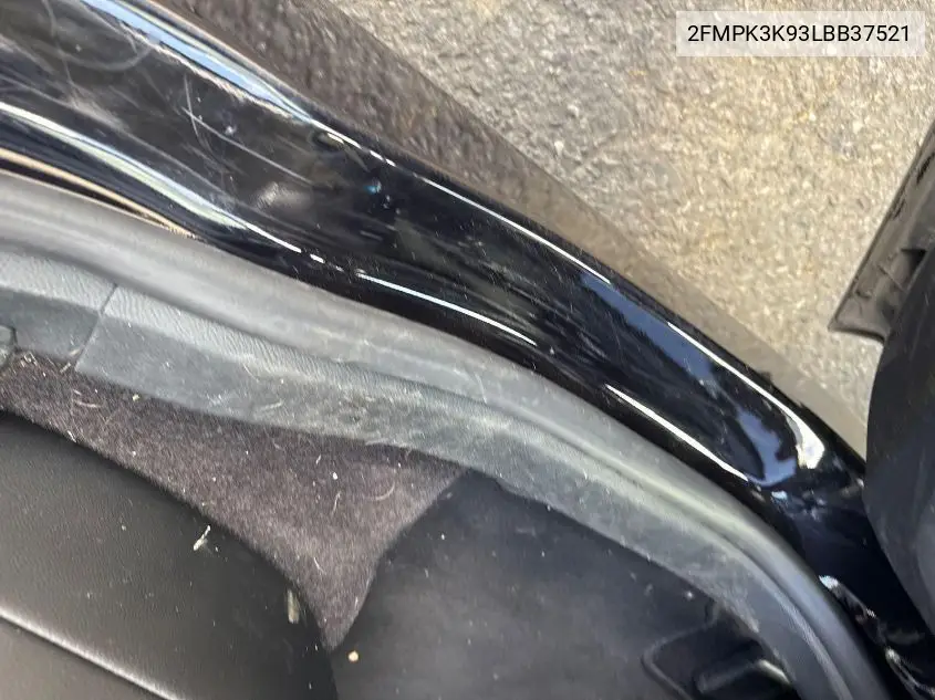 2020 Ford Edge Titanium VIN: 2FMPK3K93LBB37521 Lot: 42631302