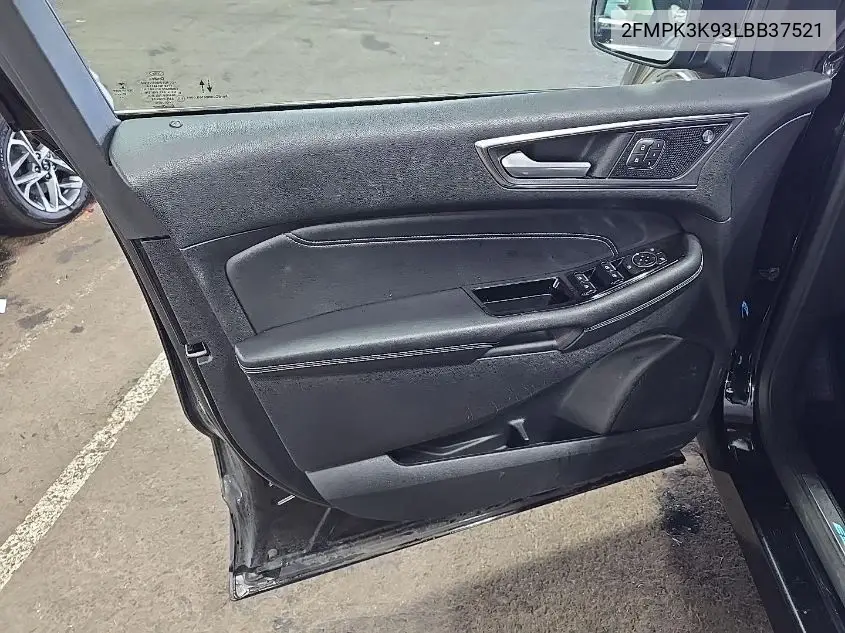 2020 Ford Edge Titanium VIN: 2FMPK3K93LBB37521 Lot: 42631302