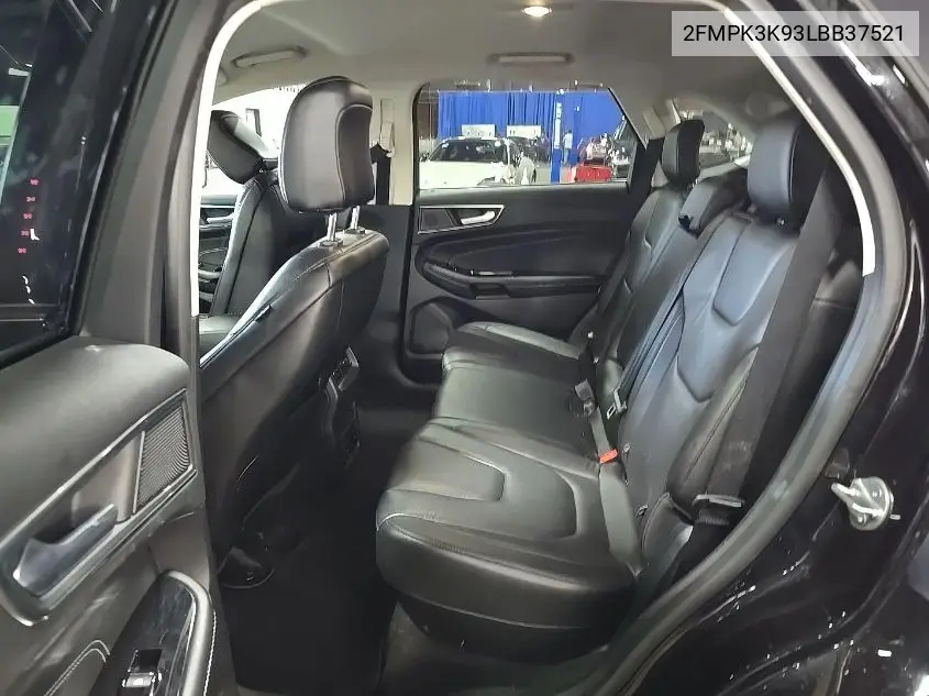 2020 Ford Edge Titanium VIN: 2FMPK3K93LBB37521 Lot: 42631302