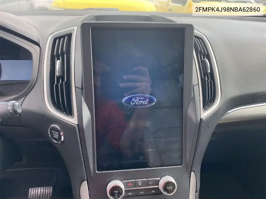 2022 Ford Edge Sel VIN: 2FMPK4J98NBA62860 Lot: 42268600