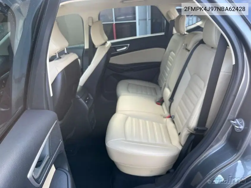 2022 Ford Edge Sel VIN: 2FMPK4J97NBA62428 Lot: 42273195
