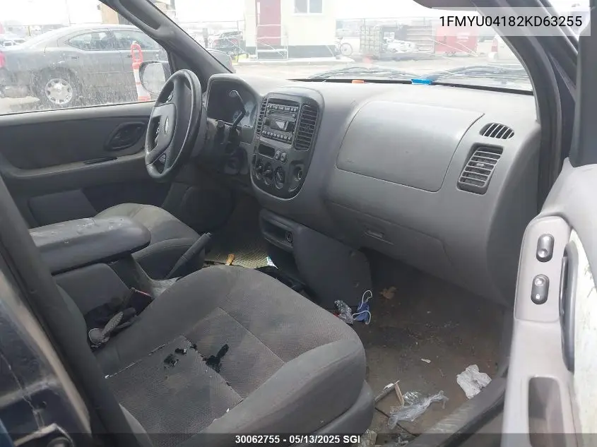 2002 Ford Escape Xlt VIN: 1FMYU04182KD63255 Lot: 30062755