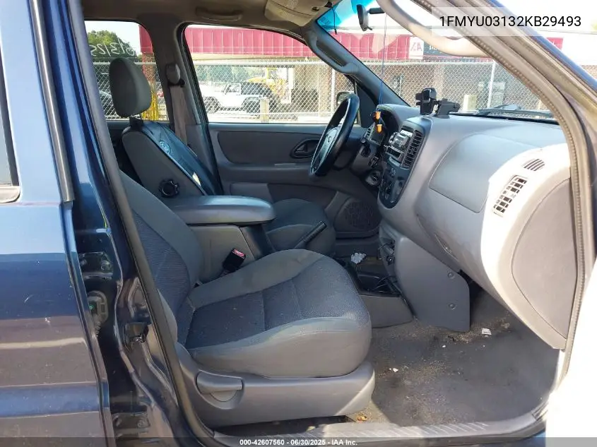 2002 Ford Escape Xlt VIN: 1FMYU03132KB29493 Lot: 42607560