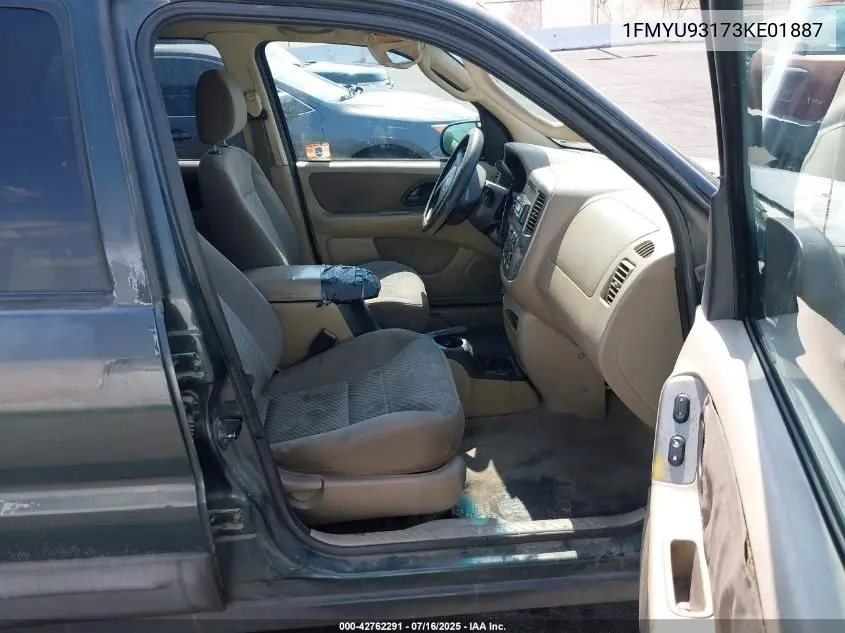 2003 Ford Escape Xlt VIN: 1FMYU93173KE01887 Lot: 42762291