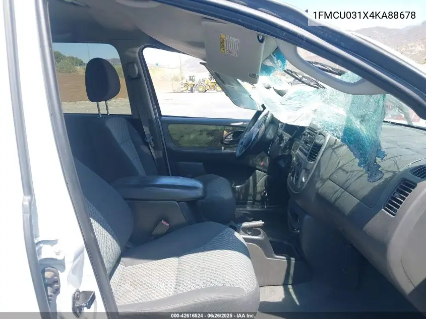 2004 Ford Escape Xlt VIN: 1FMCU031X4KA88678 Lot: 42616524
