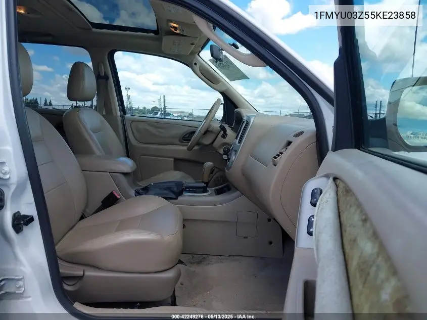 2005 Ford Escape Xlt VIN: 1FMYU03Z55KE23858 Lot: 42249276