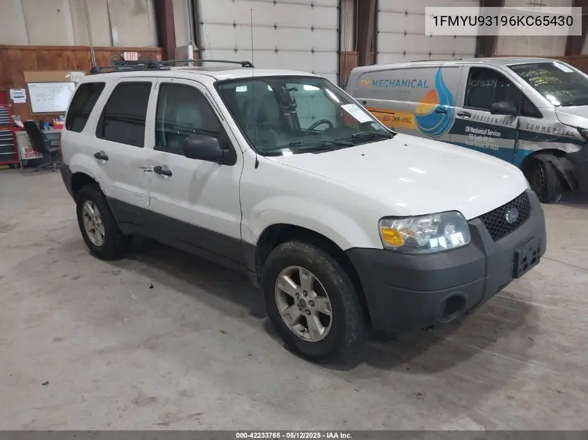 2006 Ford Escape Xlt/Xlt Sport VIN: 1FMYU93196KC65430 Lot: 42233765