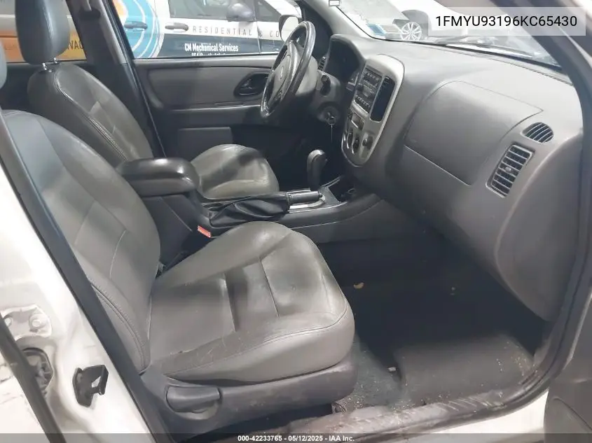 2006 Ford Escape Xlt/Xlt Sport VIN: 1FMYU93196KC65430 Lot: 42233765