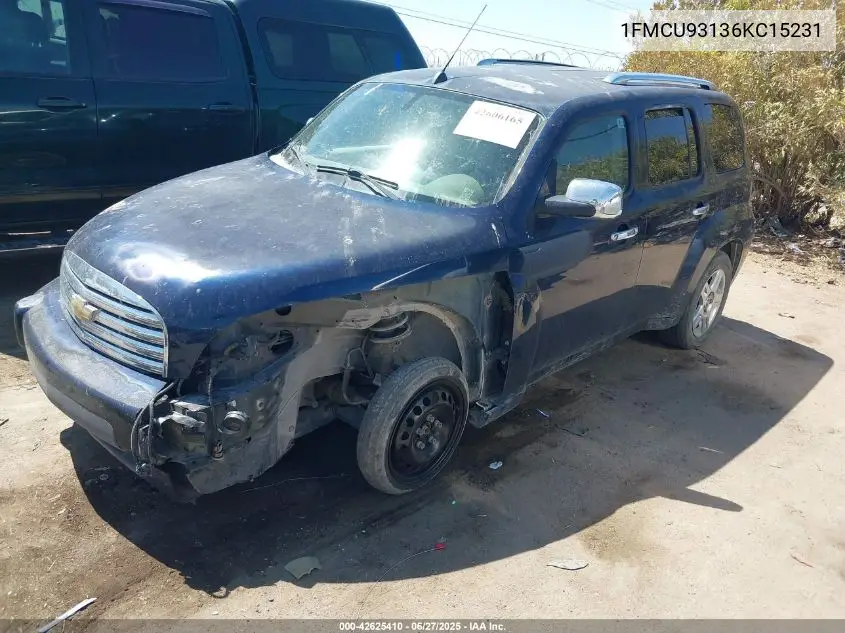 2006 Ford Escape Xlt/Xlt Sport VIN: 1FMCU93136KC15231 Lot: 42625410
