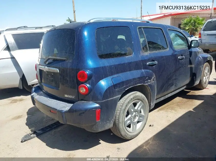 2006 Ford Escape Xlt/Xlt Sport VIN: 1FMCU93136KC15231 Lot: 42625410