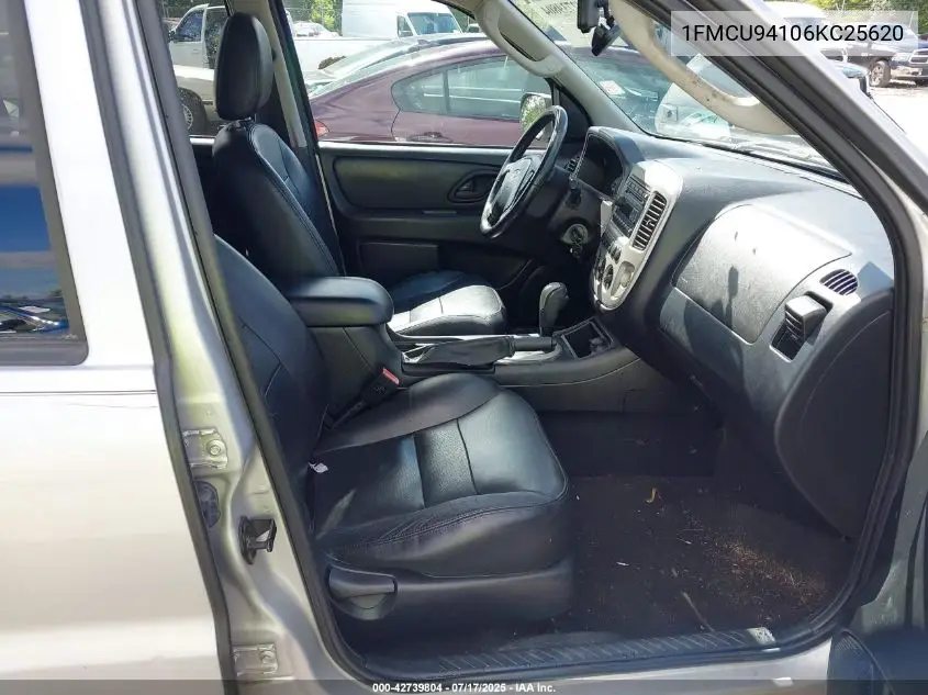 2006 Ford Escape Limited VIN: 1FMCU94106KC25620 Lot: 42739804