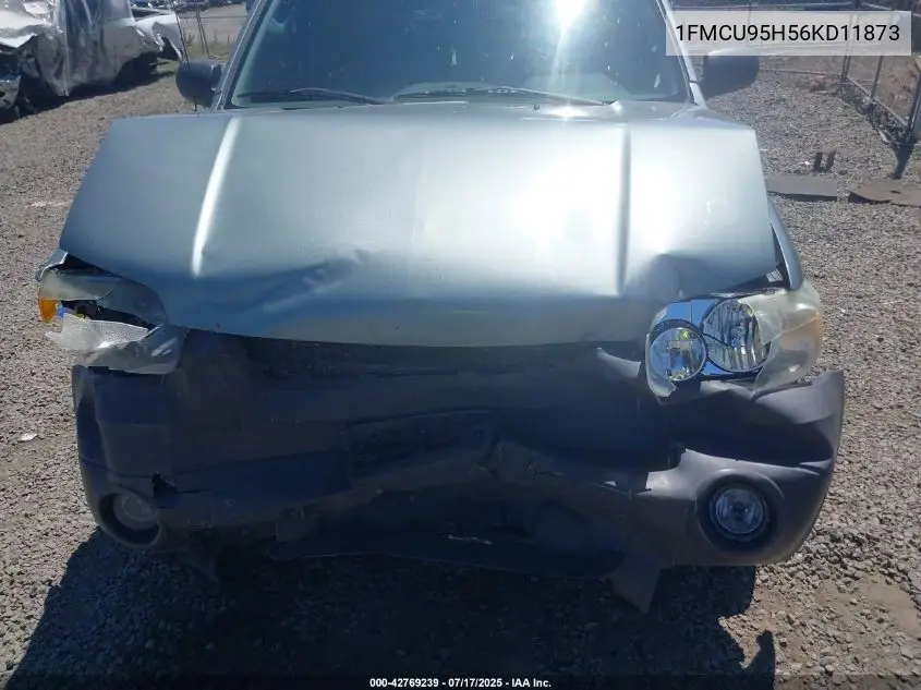 2006 Ford Escape Hybrid VIN: 1FMCU95H56KD11873 Lot: 42769239
