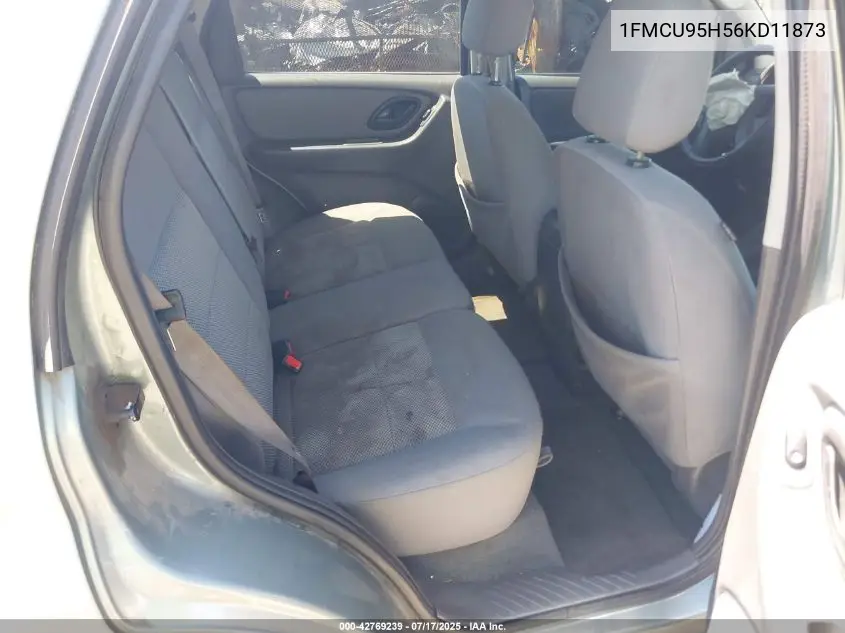 2006 Ford Escape Hybrid VIN: 1FMCU95H56KD11873 Lot: 42769239