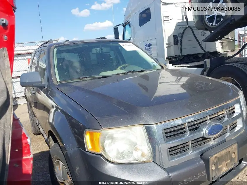 2009 Ford Escape Xlt VIN: 1FMCU03779KA30085 Lot: 42796330