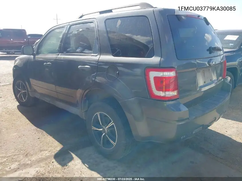 2009 Ford Escape Xlt VIN: 1FMCU03779KA30085 Lot: 42796330
