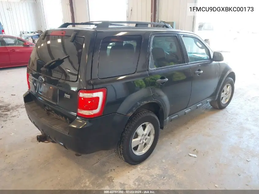 2011 Ford Escape Xlt Automatic VIN: 1FMCU9DGXBKC00173 Lot: 42751393