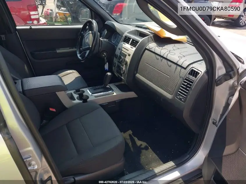 2012 Ford Escape Xlt VIN: 1FMCU0D79CKA80590 Lot: 42762020