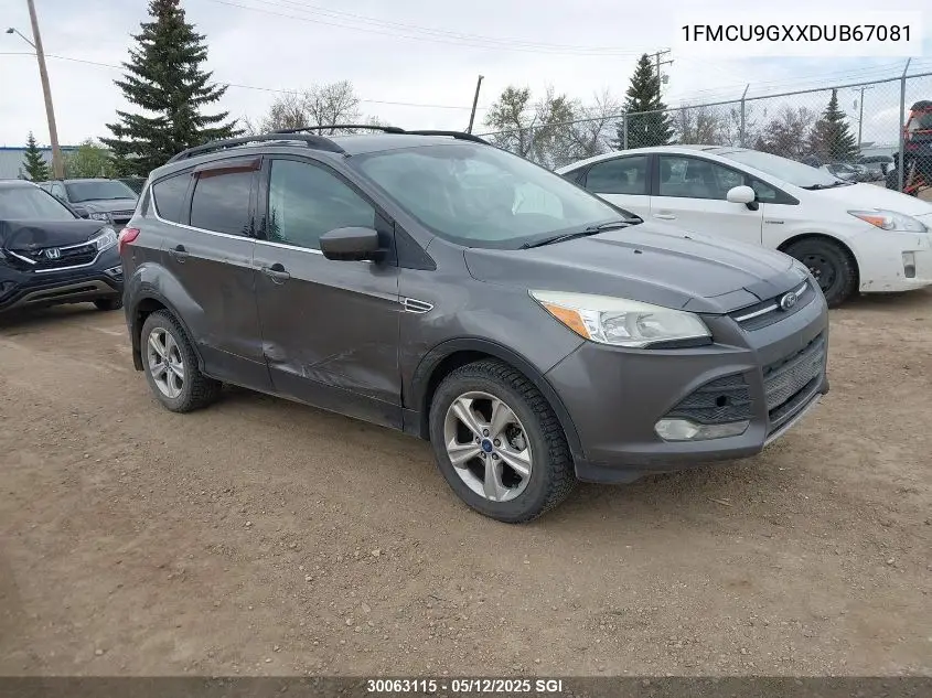 2013 Ford Escape Se VIN: 1FMCU9GXXDUB67081 Lot: 30063115