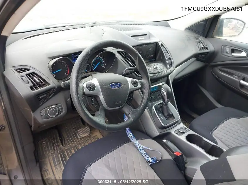 2013 Ford Escape Se VIN: 1FMCU9GXXDUB67081 Lot: 30063115