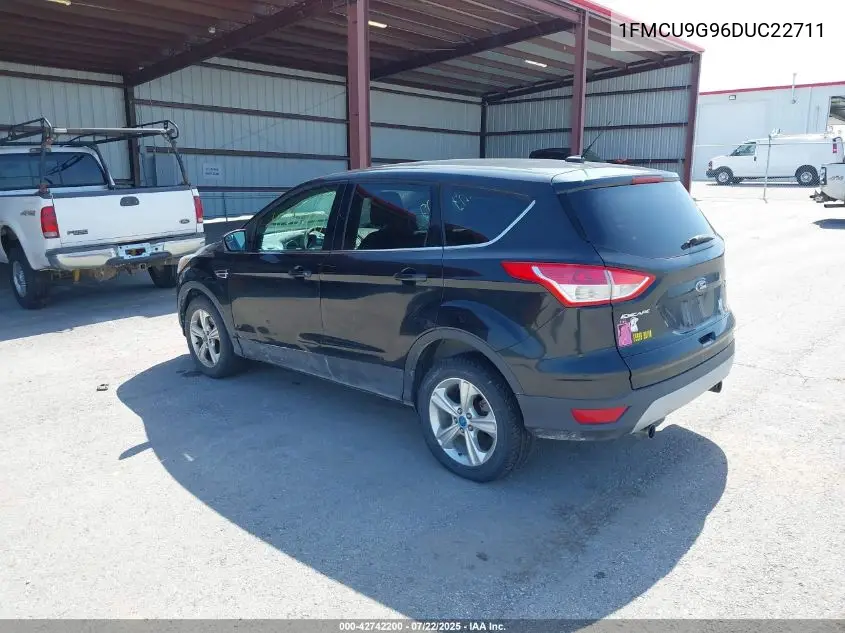 2013 Ford Escape Se VIN: 1FMCU9G96DUC22711 Lot: 42742200