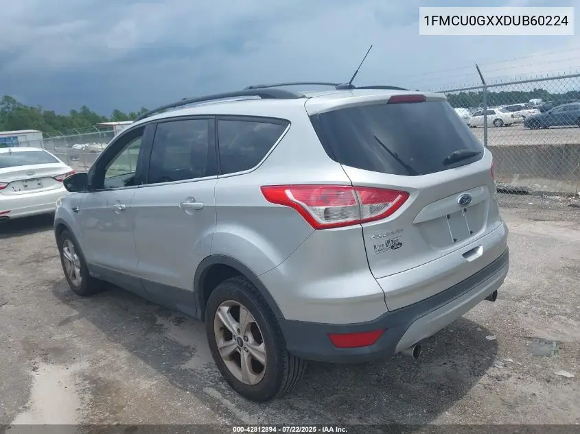 2013 Ford Escape Se VIN: 1FMCU0GXXDUB60224 Lot: 42812894