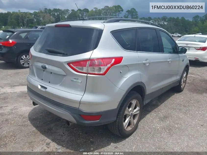 2013 Ford Escape Se VIN: 1FMCU0GXXDUB60224 Lot: 42812894