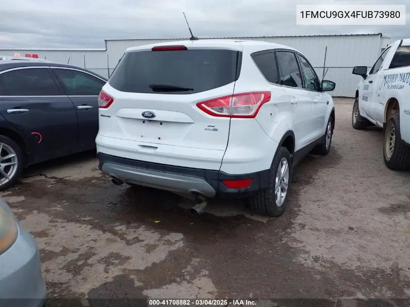 2015 Ford Escape Se VIN: 1FMCU9GX4FUB73980 Lot: 41708882