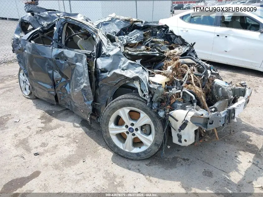 2015 Ford Escape Se VIN: 1FMCU9GX3FUB68009 Lot: 42576370