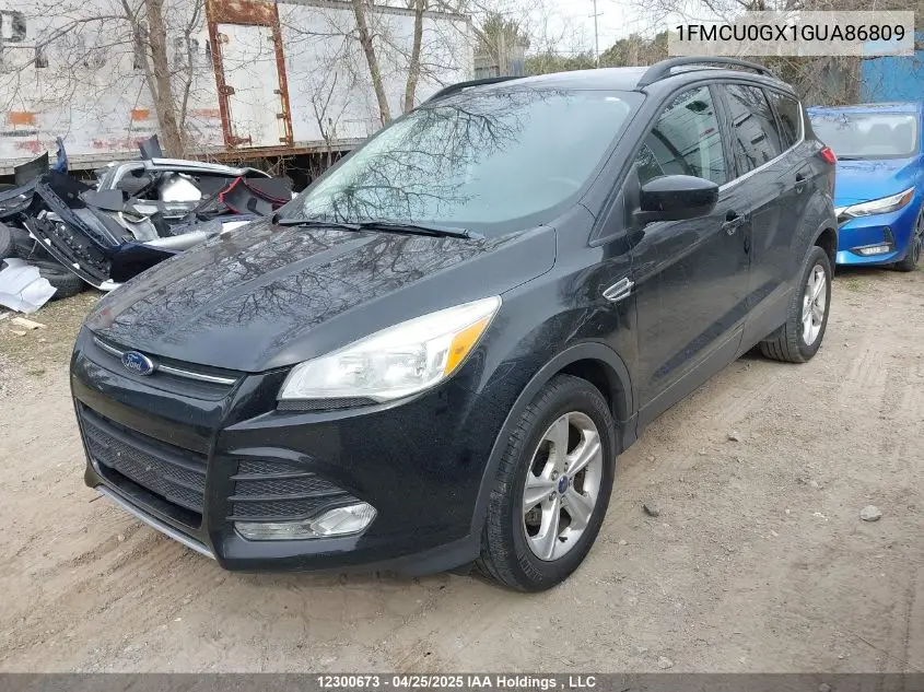 2016 Ford Escape Se VIN: 1FMCU0GX1GUA86809 Lot: 12300673