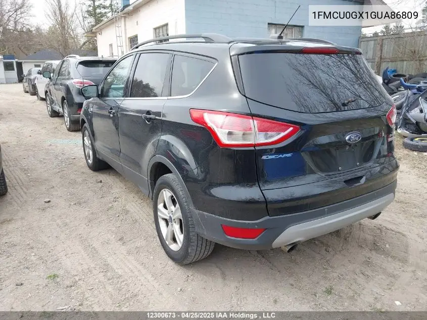 2016 Ford Escape Se VIN: 1FMCU0GX1GUA86809 Lot: 12300673