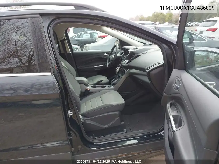 2016 Ford Escape Se VIN: 1FMCU0GX1GUA86809 Lot: 12300673