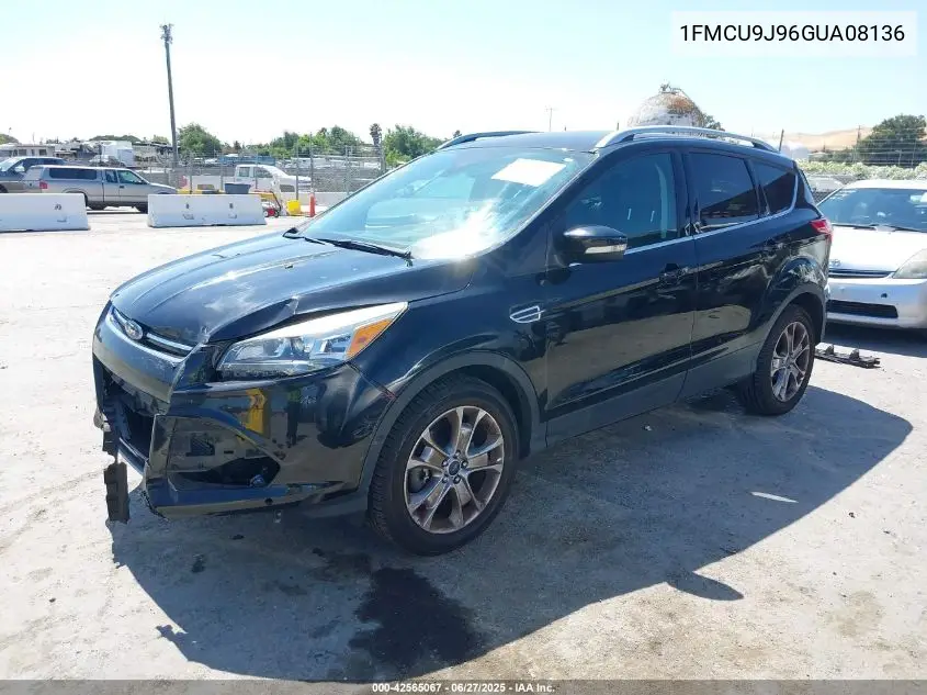 2016 Ford Escape Titanium VIN: 1FMCU9J96GUA08136 Lot: 42565067
