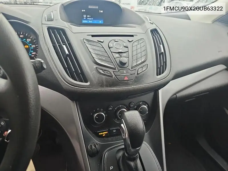 2016 Ford Escape Se VIN: 1FMCU9GX2GUB63322 Lot: 42624632