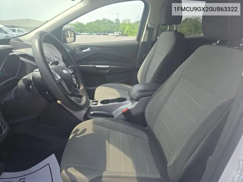2016 Ford Escape Se VIN: 1FMCU9GX2GUB63322 Lot: 42624632