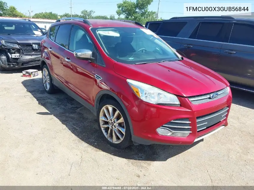 2016 Ford Escape Se VIN: 1FMCU0GX3GUB56844 Lot: 42794488