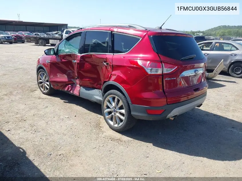 2016 Ford Escape Se VIN: 1FMCU0GX3GUB56844 Lot: 42794488