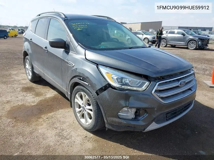 2017 Ford Escape Se VIN: 1FMCU9G99HUE59912 Lot: 30062577