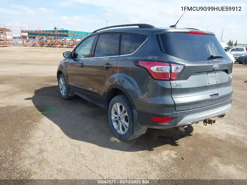 2017 Ford Escape Se VIN: 1FMCU9G99HUE59912 Lot: 30062577