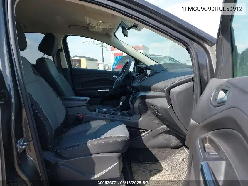 2017 Ford Escape Se VIN: 1FMCU9G99HUE59912 Lot: 30062577