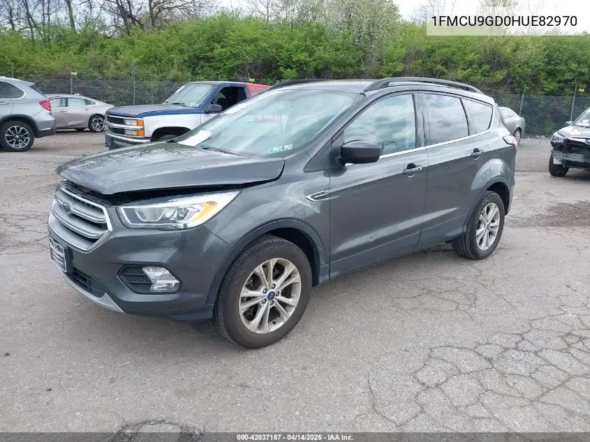 2017 Ford Escape Se VIN: 1FMCU9GD0HUE82970 Lot: 42037157